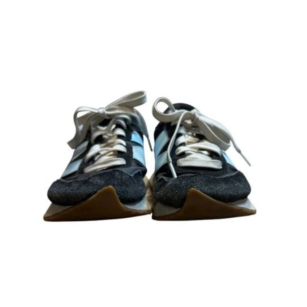 New Balance 237 Womens Size 6.5  Shoes Black Beach Blue Suede Sneakers *Read*